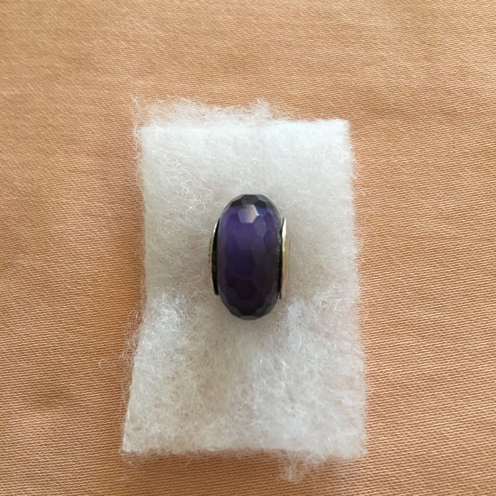 Murano Fascinating Purple Charm